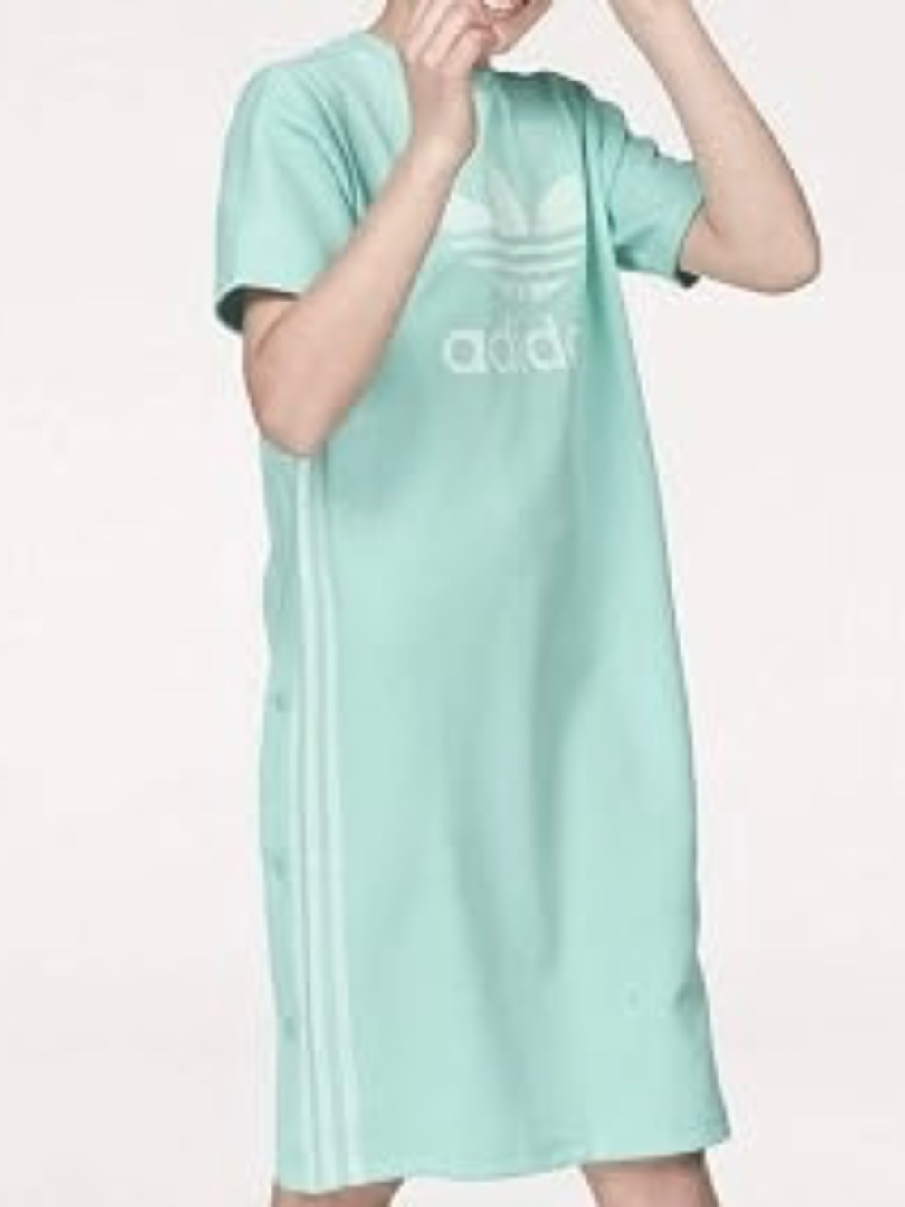 NWT ADIDAS ORIGINAL TREFOIL DRESS S - Picture 2 of 4